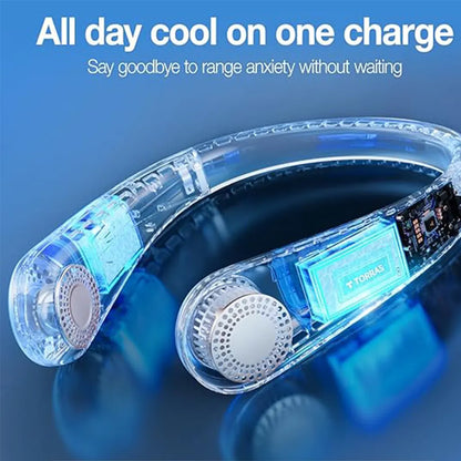 L3 Portable Neck Fan 360° Cooling Fan -White