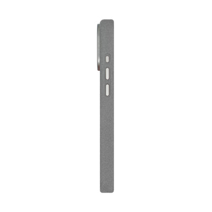 Kadife Alcantara Leather Case For iPhone 17 Pro Max - Gray