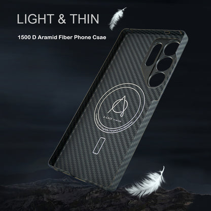 A-Case Kavar Aramid Fiber Case for Galaxy S25 Ultra -1500 D