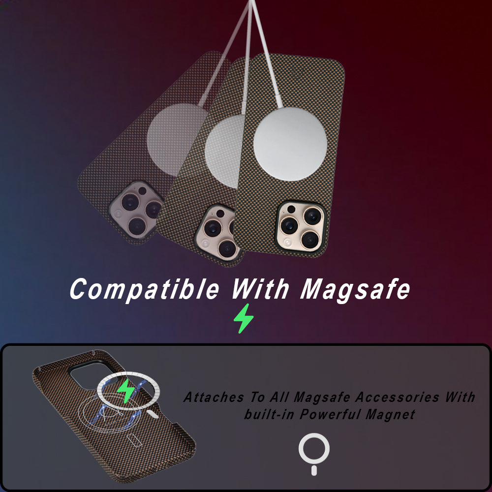 A-Case Aramid Fiber Case For iPhone 16 Pro Max - Desen