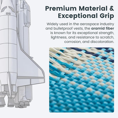 Pitaka Tactile Woven Case for Samsung Z Fold 6 - Moonrise