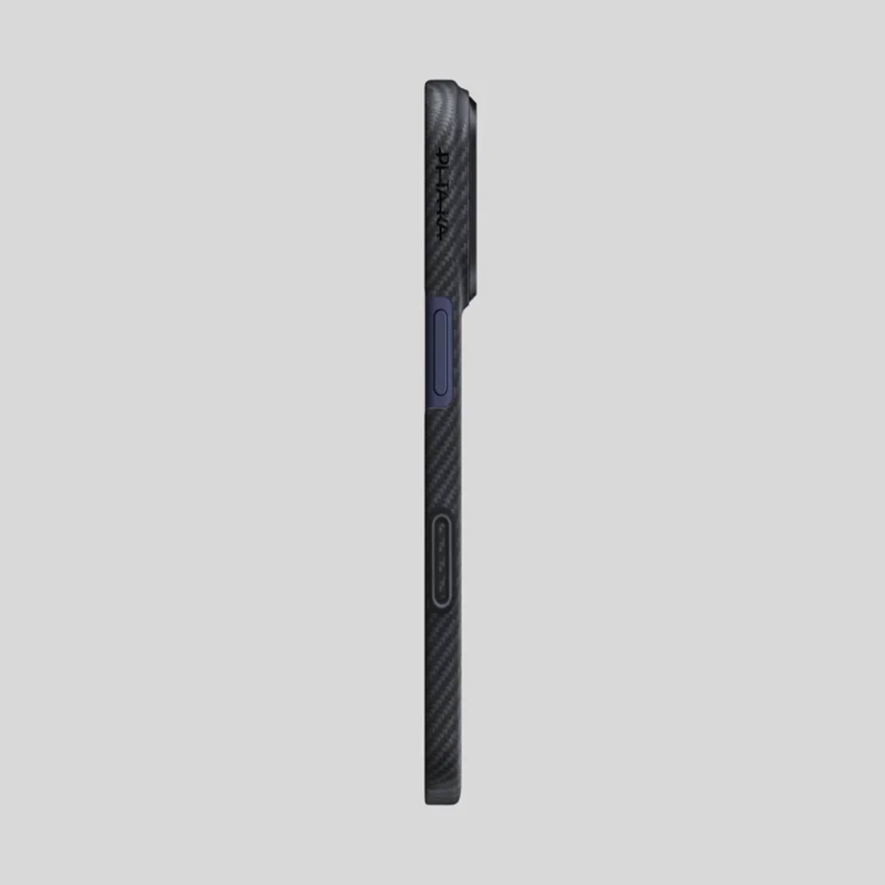 Pitaka Ultra-Slim Case With PitaTap Camera Control for iPhone 17 - Black/Gray