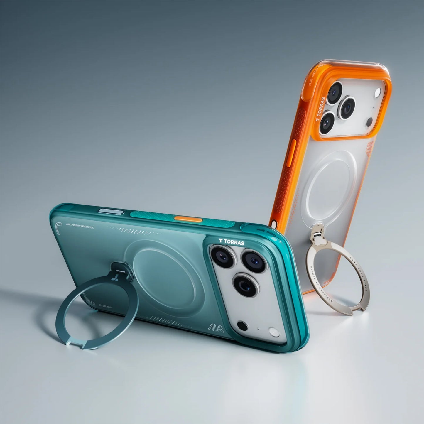 Torras Ostand Q3 Air for iPhone 17 Series - Glacier Sprint