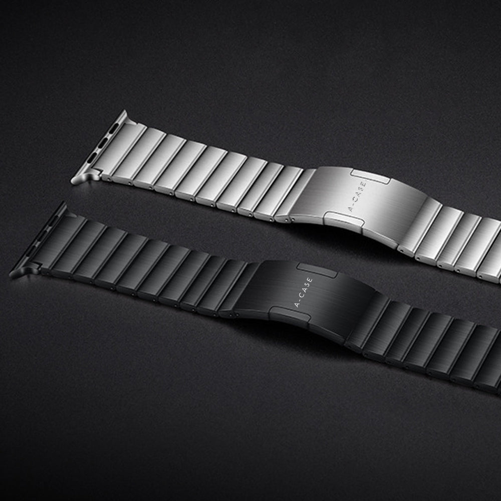 Fethiye Apple Watch Steel Band - Tittanium