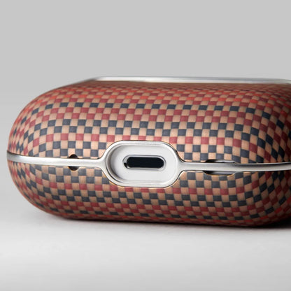 Pitaka Aramid Fiber Case for AirPods Pro 2 - Black/Gray