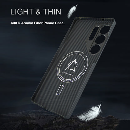 A-Case Kavar Aramid Fiber Case for Galaxy S25 Ultra -600 D