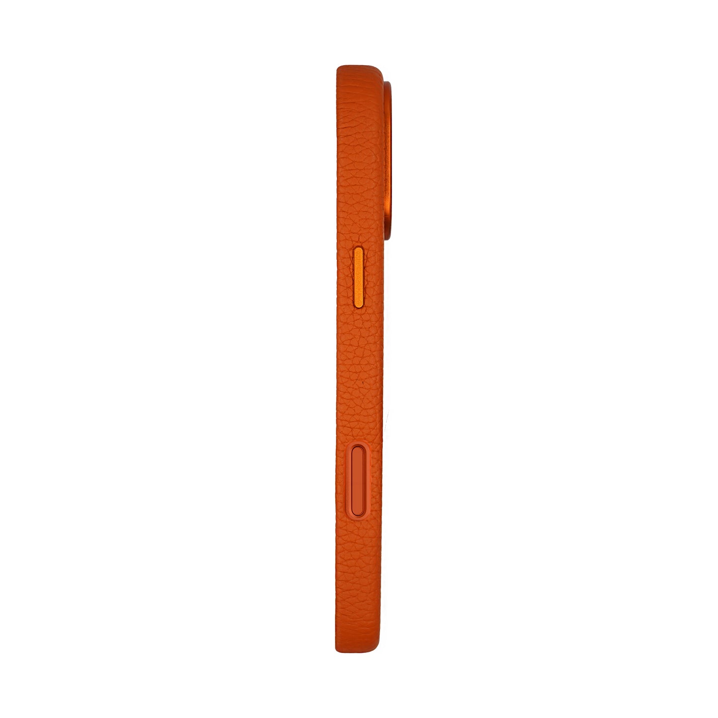 Amur Genuine Leather Case for iPhone 17 Series - Orange