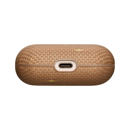 Pitaka Aramid Fiber Case for AirPods Pro 3 - Golden Glint