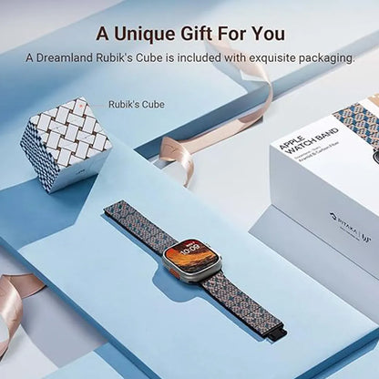 Carbon Fiber Apple Watch Band Compatible with Apple Watch Ultra/8/7/6/SE/5/4/3/2/1,