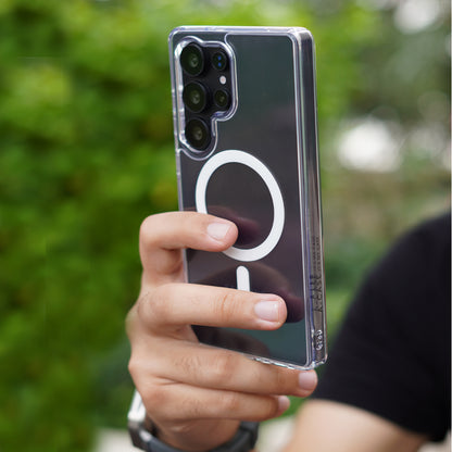 A-Case Aras Silicone Case for Galaxy S25 Ultra - Clear