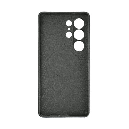 Amur Pro Leather Case For S25 Ultra - Black/BlackSnake