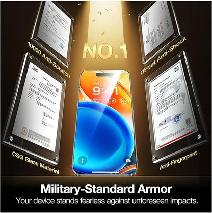 TORRAS Screen Protector for iPhone 15 Pro