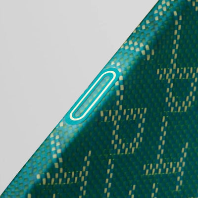Pitaka Aramid Ultra-Slim Case With PitaTap for iPhone 17 Series PTK - Green/Gold