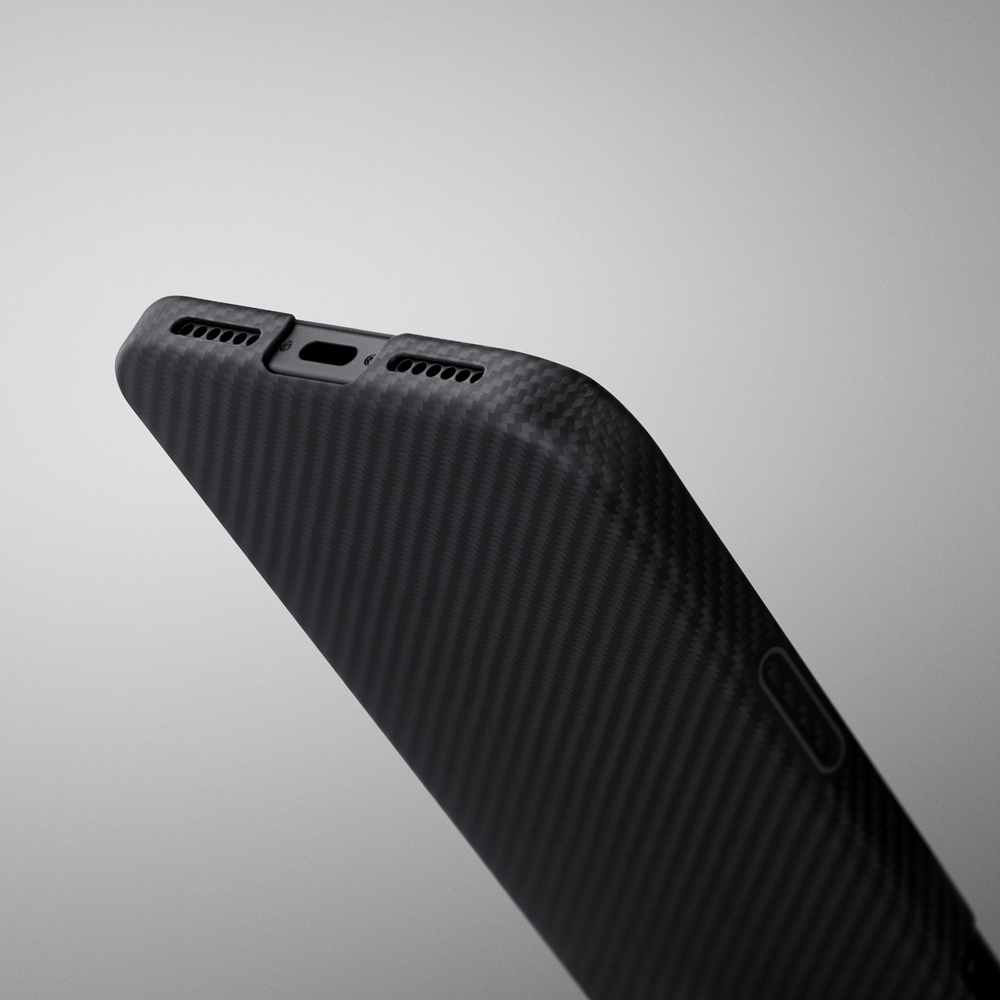 Pitaka Ultra-Slim Case With PitaTap Camera Control for iPhone 17 Series - Black/Gray
