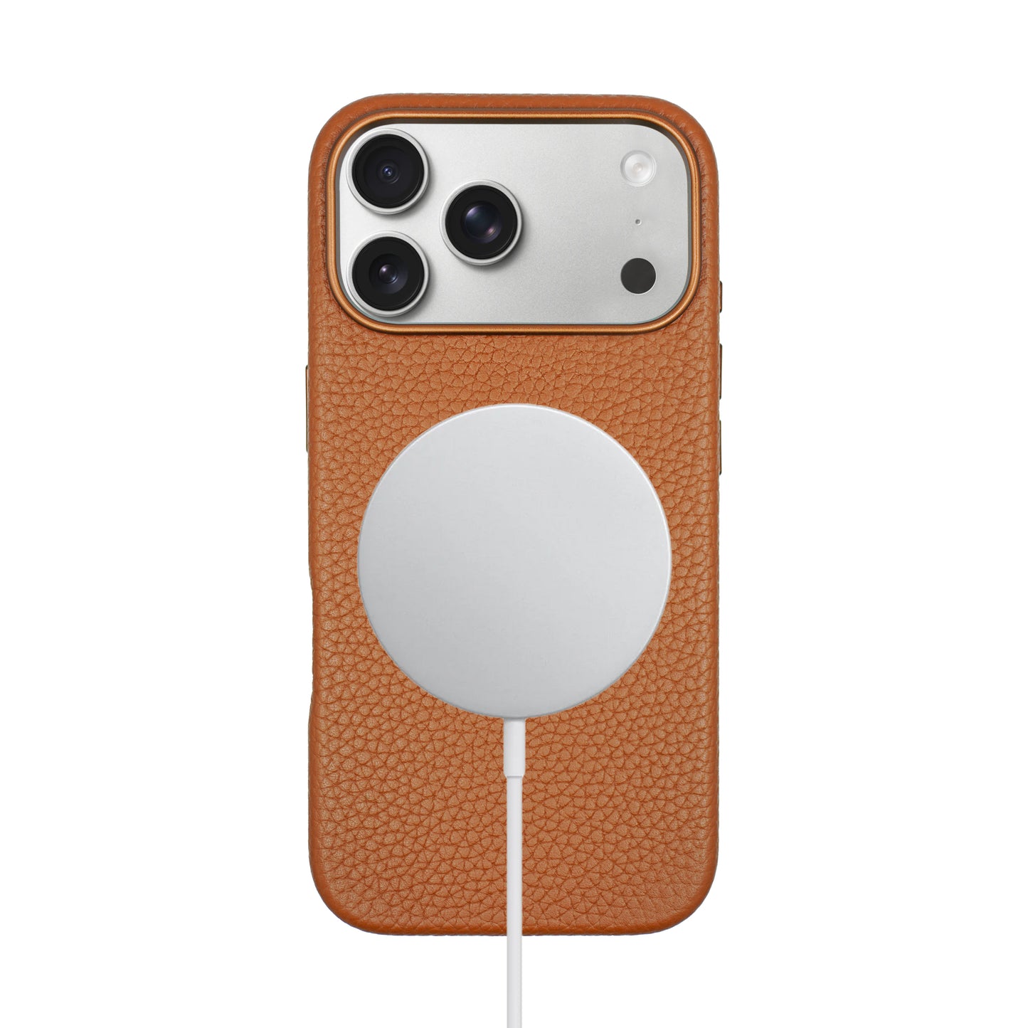 Amur Genuine Leather Case for iPhone 17 Series - Brown