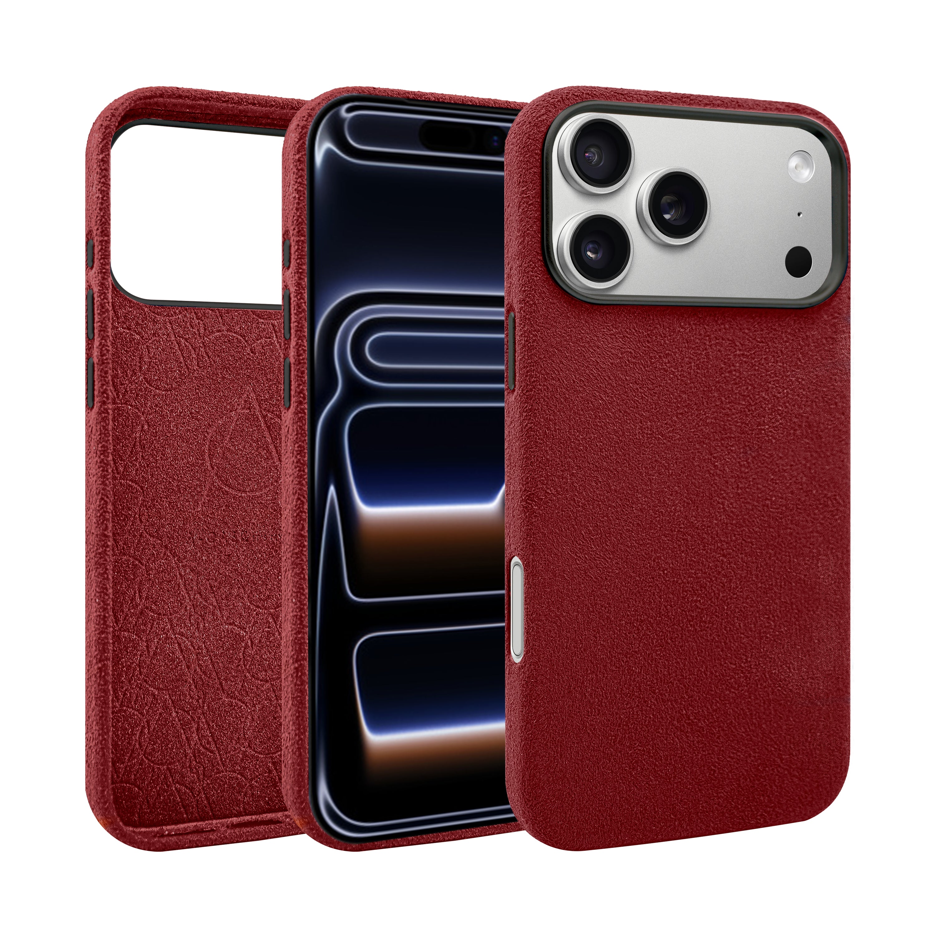 Kadife Alcantara Leather Case For iPhone 17 Pro Max