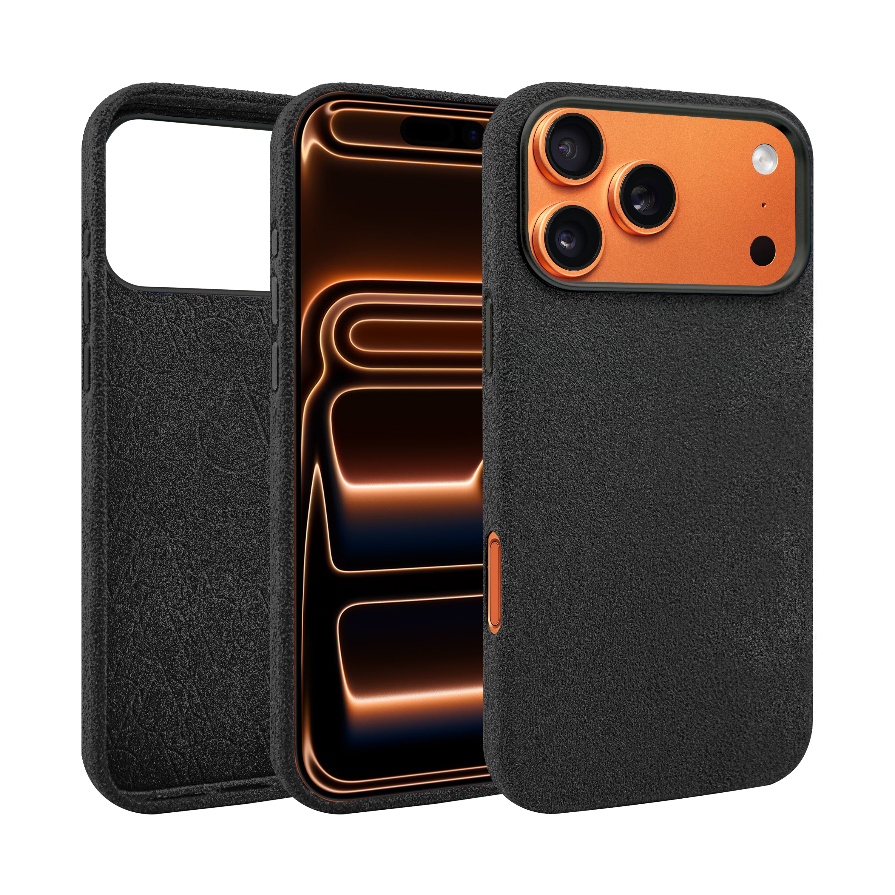 Kadife Alcantara Leather Case For iPhone 17 Pro Max