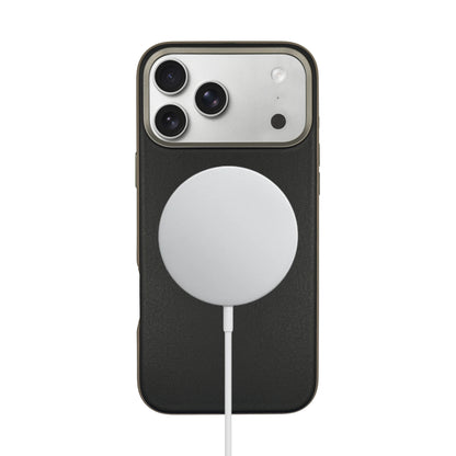 Kilyos Vegan Leather Case For iPhone 17 Series - Black