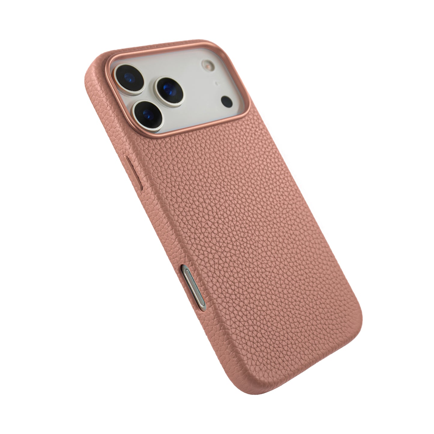 Amur Genuine Leather Case for iPhone 17 Series - Pink