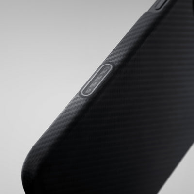 Pitaka Ultra-Slim Case With PitaTap Camera Control for iPhone 17 Series - Black/Gray