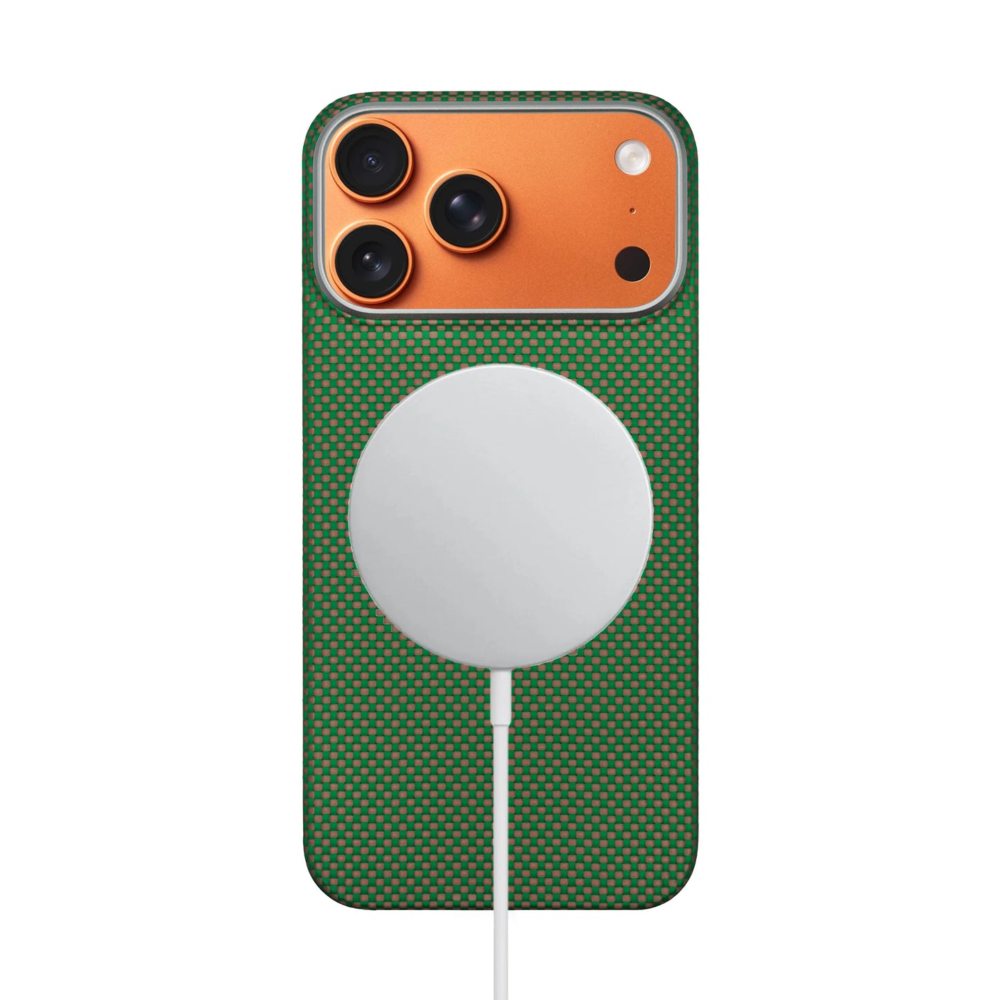 Desen Aramid Fiber Case For iPhone 17 Series - Green