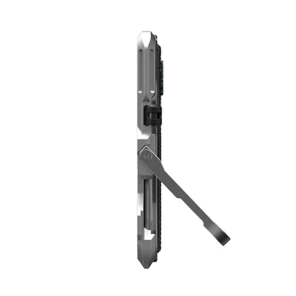 Aulumu G03 Multi-Tool Magnetic Metal Wallet Frosted Cover MagSafe - Silver