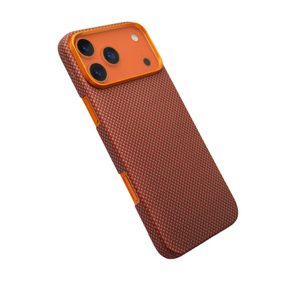 Desen Aramid Fiber Case For iPhone 17 Series - Orange