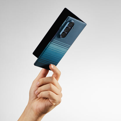 Pitaka Z Fold 7  Fusion  Weaving Case With Ultra-Slim Touch - Moonrise