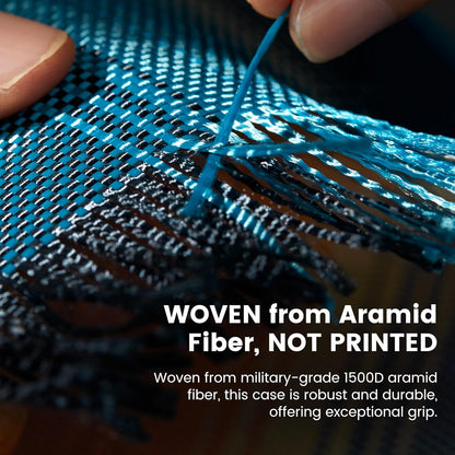 Pitaka Tactile Woven Case for Samsung Z Fold 6 - Moonrise