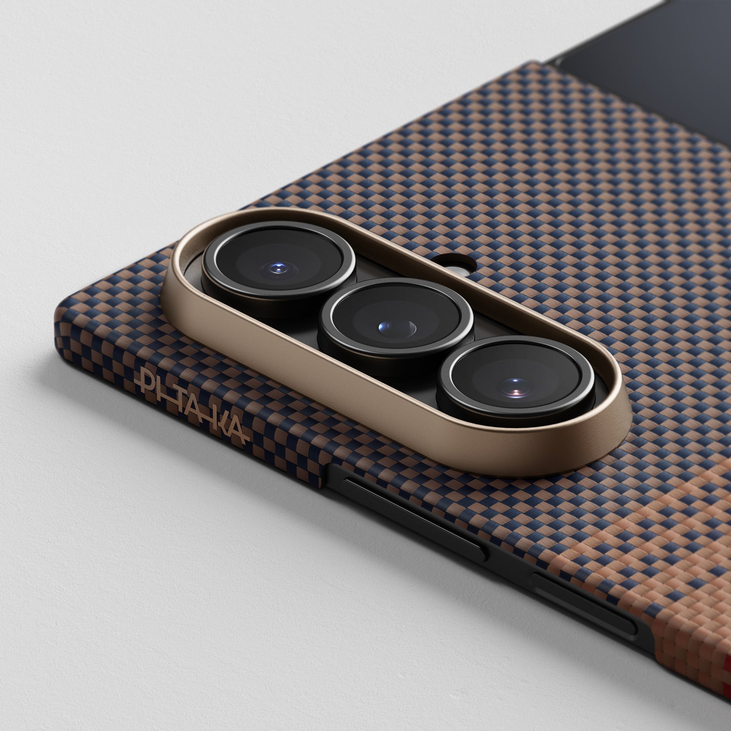 Pitaka Z Fold 7  Fusion  Weaving Case With Ultra-Slim Touch - Sunset