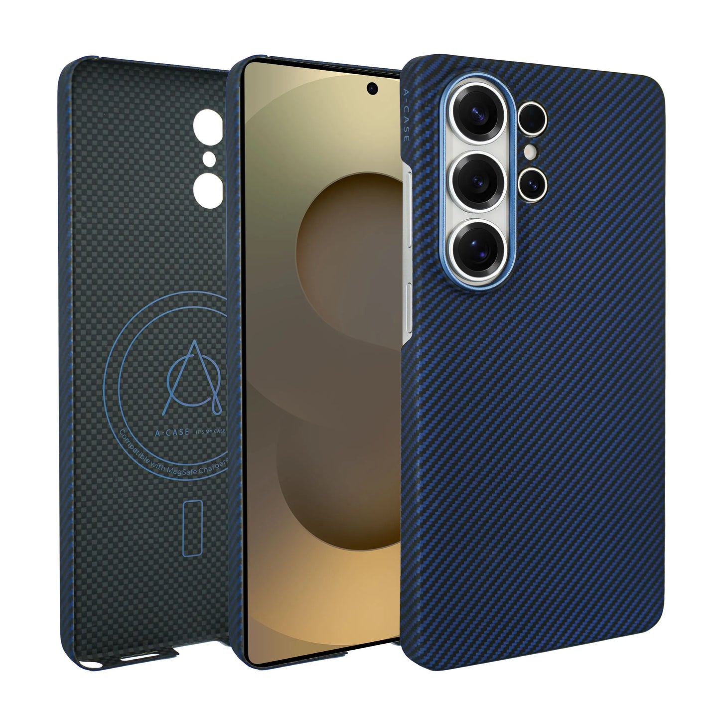 A-Case Kavar Aramid Fiber Case for Galaxy S26 Ultra - Blue