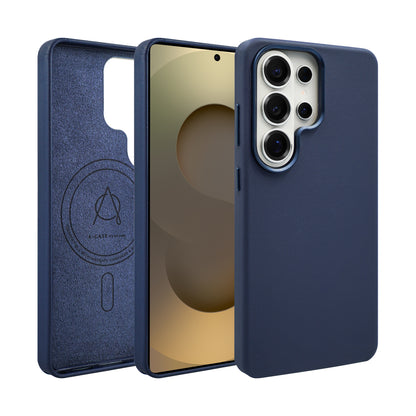 Caspian Vegan Leather Case For Galaxy S26 Ultra - Blue