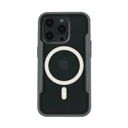 Asker Series For iPhone 15 Pro Max - Black/Gray