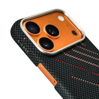 A-Case Aramid Fiber Case For iPhone 17 Pro - Autumn