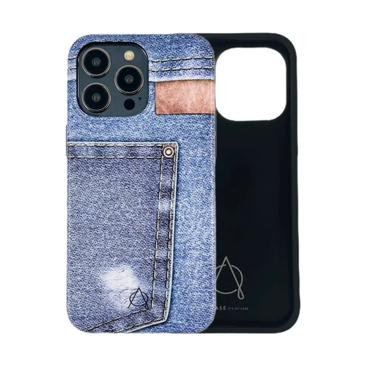 Denim Series For iPhone 15 Pro Max - Blue