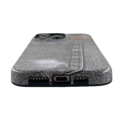 Denim Series For iPhone 15 Pro Max - Gray