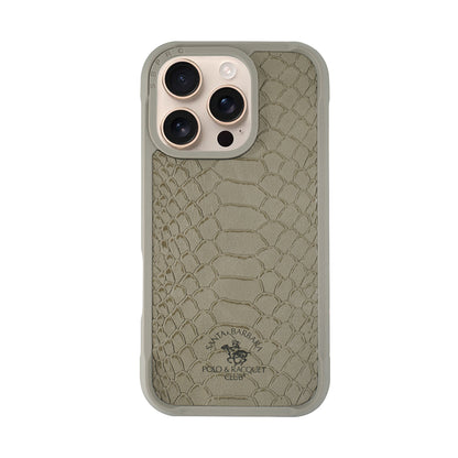 Santa Barbara Polo & Racquet Club Knight Series Case for iPhone 16 Series - Black