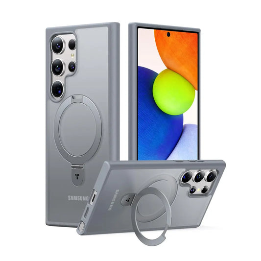 Magnetic Ostand Ring Case