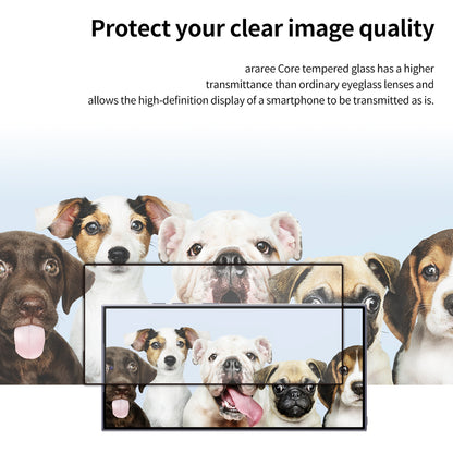 araree Samsung Galaxy S24 Ultra Clear Screen Protector Full Cover