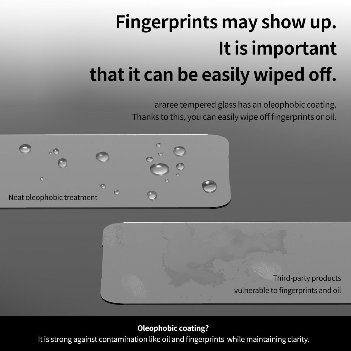 araree Samsung Galaxy S24 Ultra Clear Screen Protector Full Cover