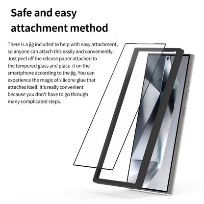 araree Samsung Galaxy S24 Ultra Clear Screen Protector Full Cover