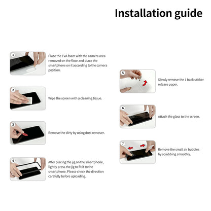 araree Samsung Galaxy S24 Ultra Clear Screen Protector Full Cover