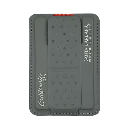 Santa Barbara Polo & Racquet Club Beck Premium MagSafe Wallet - Gray