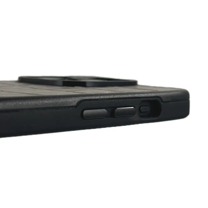 Javan Series For iPhone 15 Pro Max Leather Case - Gray