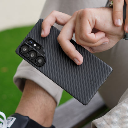 A-Case Kavar Aramid Fiber Case for Galaxy S25 Ultra -1500 D