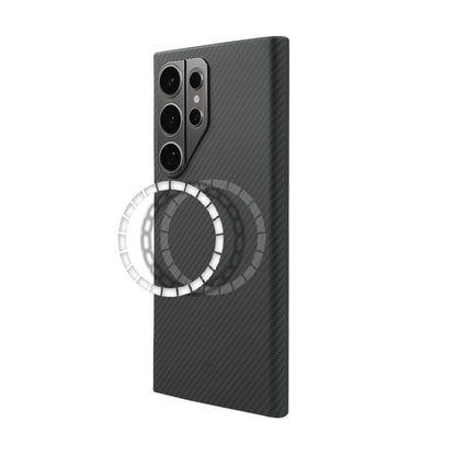 Savar carbon Fiber Case for S24 Ultra 600D - Black