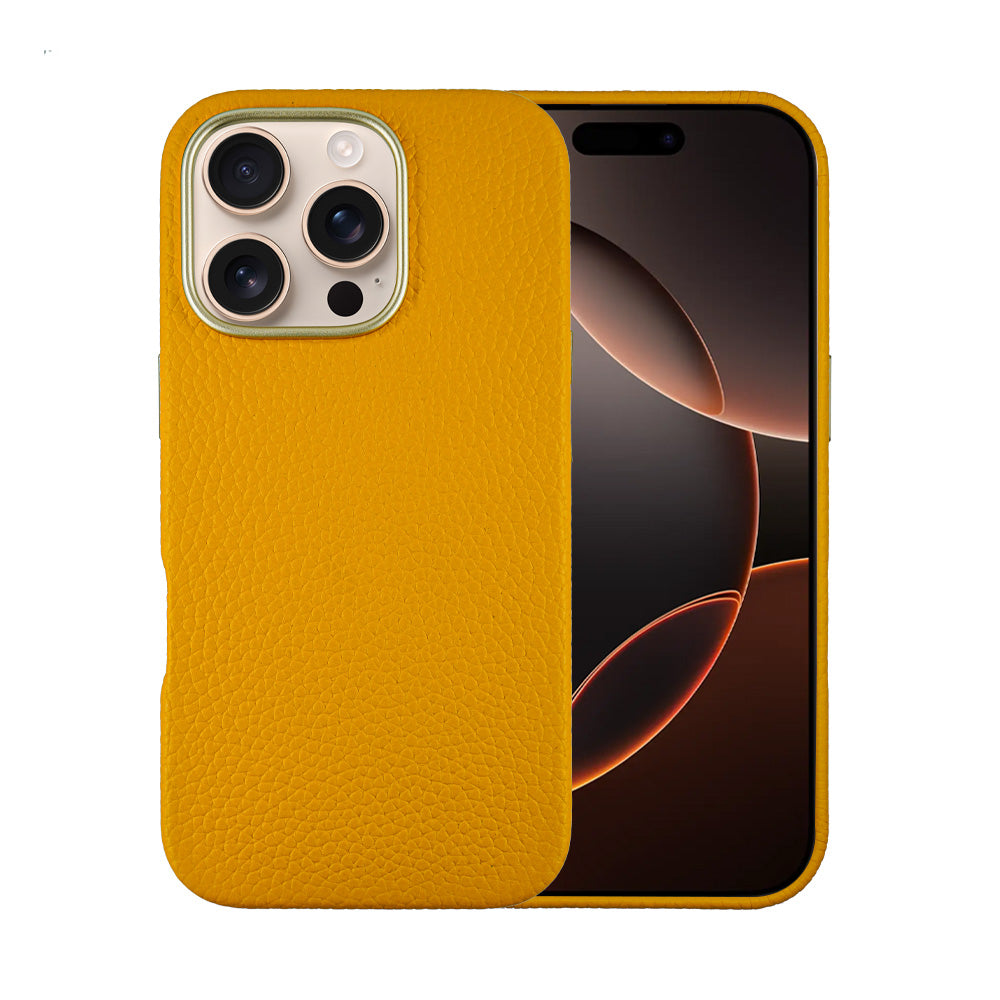 A-Case Genuine Leather case for iPhone 16 Pro - Amur
