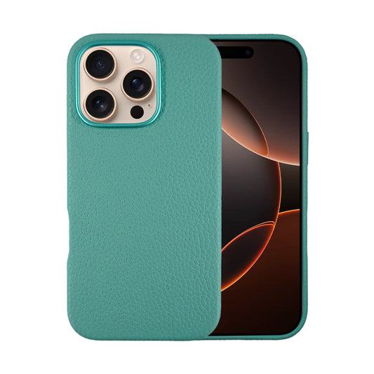 A-case Amur Genuine Leather case for iPhone 16 Series - Tiffany