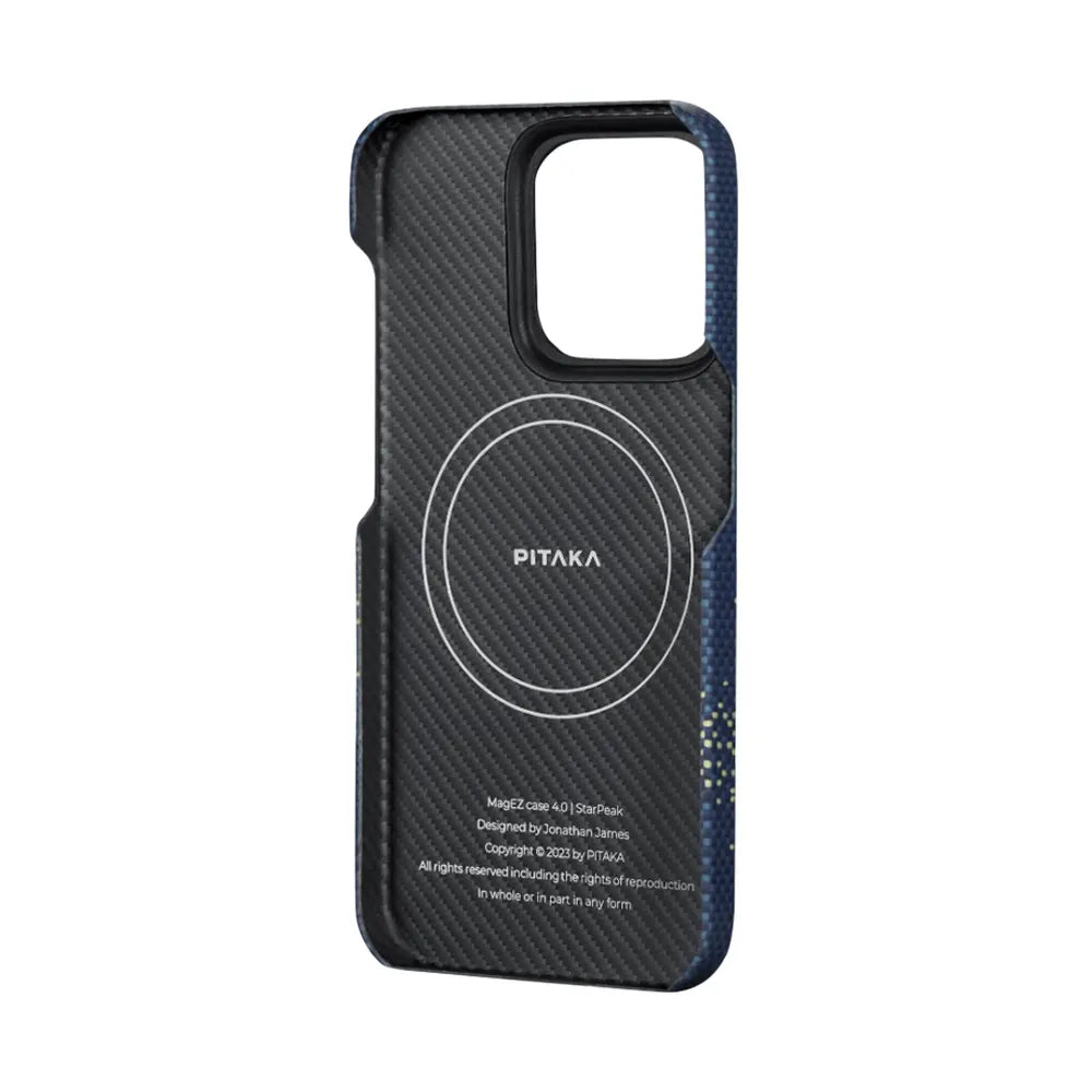 Pitaka Tactile Woven Case for iPhone 15 Series - Milky Way Galaxy
