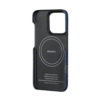 Pitaka Tactile Woven Case for iPhone 15 Series - Milky Way Galaxy